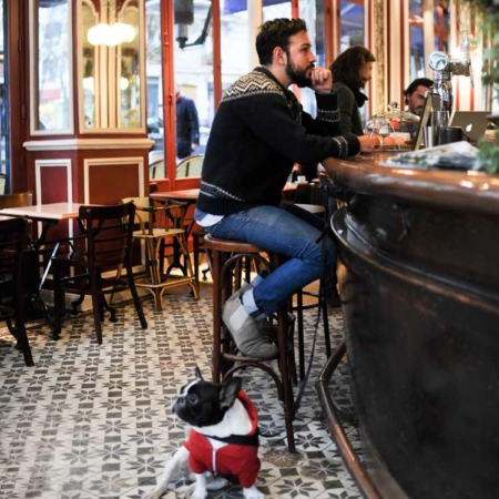 Edible Paris: man & dog